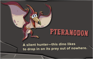 A red Pterodactyl's description