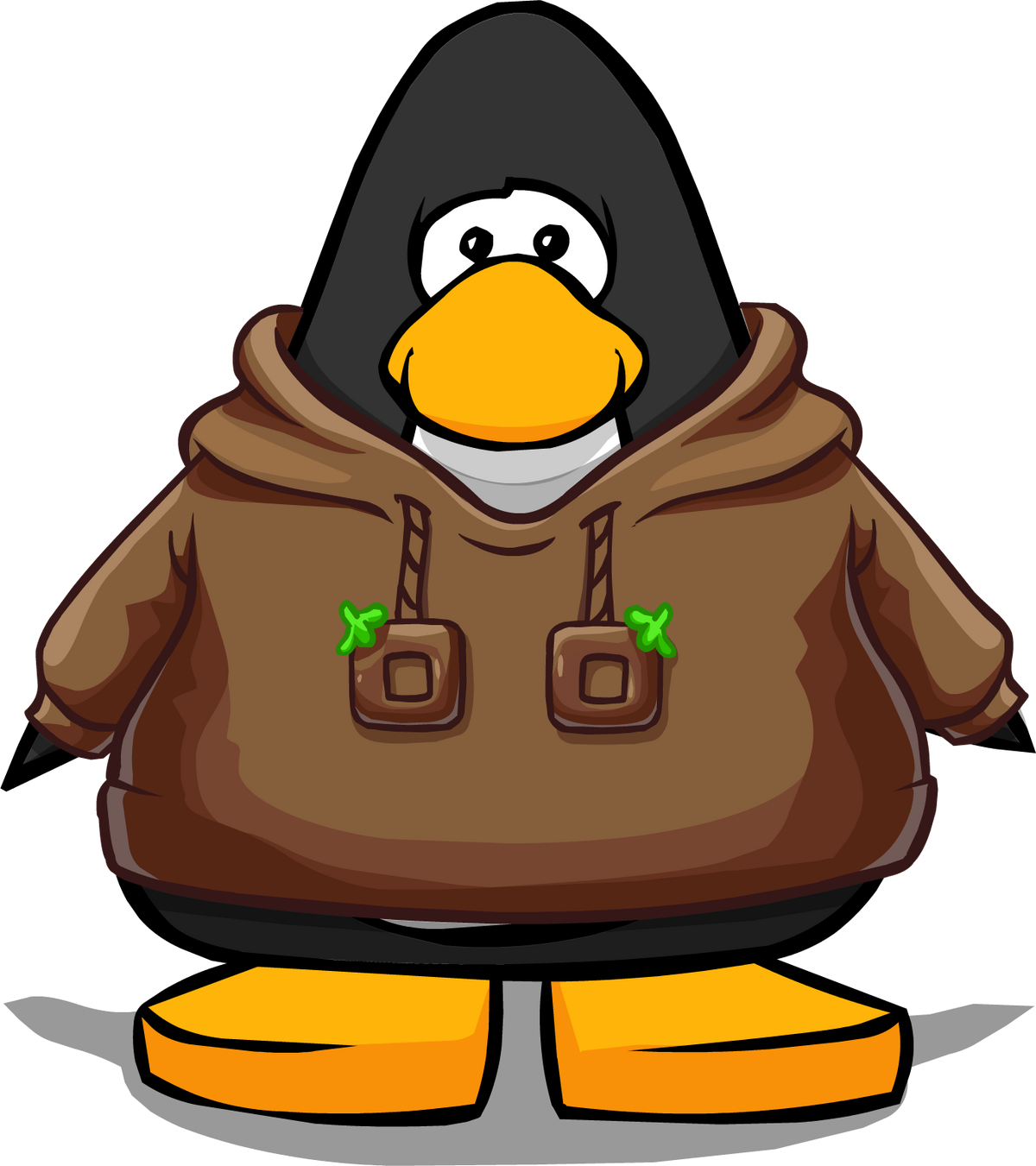 Black hoodie club penguin 2025