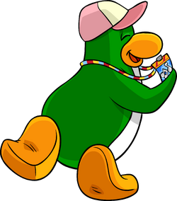 Green Ball Cap, Club Penguin Wiki