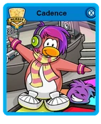 Lolz z Cadence na jej karcie