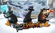 Choose Your Element menu