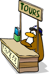 How to be a Great Tour Guide Booth Penguin