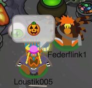 Loustik005 y Federflink1 disfrazados