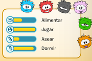 Cuidado de puffles