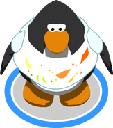 The Leafy T-Shirt on a penguin in-game