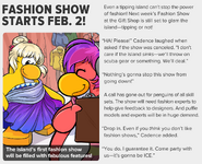 Fashion Show Background, Club Penguin Wiki