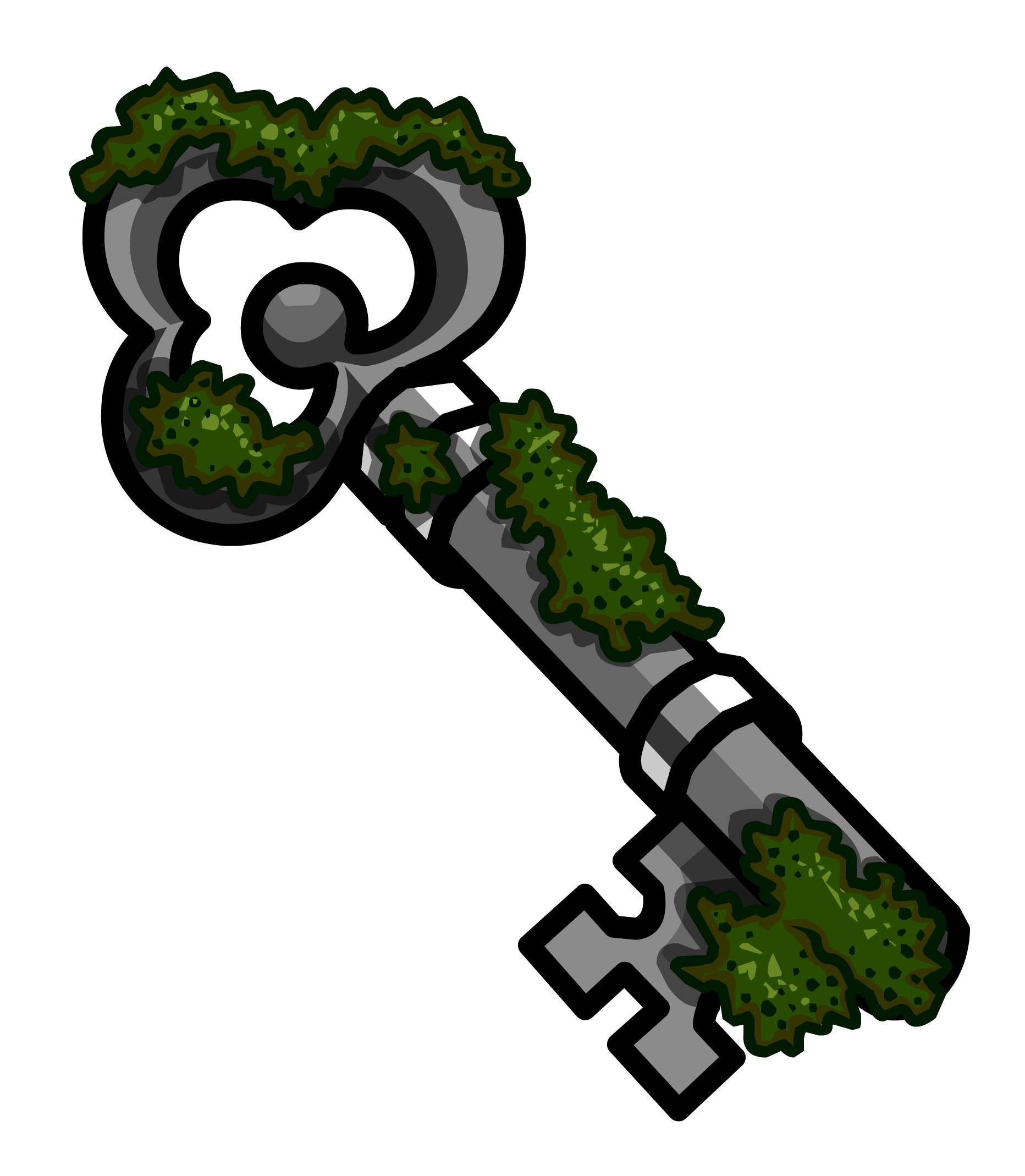 Moss Key Pin | Club Penguin Wiki | Fandom