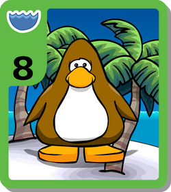 Club Penguin Card-Jitsu Trading Cards - Crispy Boy 