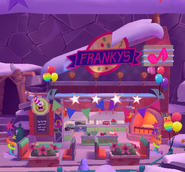 The exterior of Franky's during the Rainbow Celebration