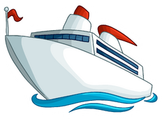 Cruise Ship Pin