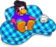 As seen in issue 253 of the Club Penguin Times, along with The Elegant and a piece of Custom Furniture