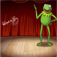 Fondo autografiado por Kermit