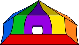 Circus Tent igloo icon ID 29