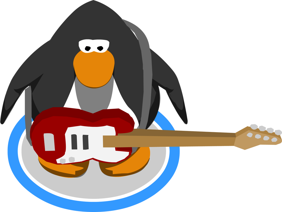 Stompin' Bob Electric Bass | Club Penguin Wiki | Fandom
