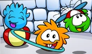 OrangePuffle2.png (49 KB) Green Puffle playing with the blue and orange puffles