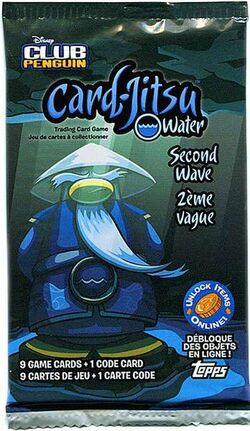 Club Penguin Card-Jitsu Water Series 4 Tin Set [Blue] 