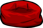 Red Beanbag Chair