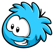 Blue Puffle Pin clothing icon ID 7048