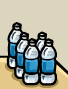 Bottles of H2O