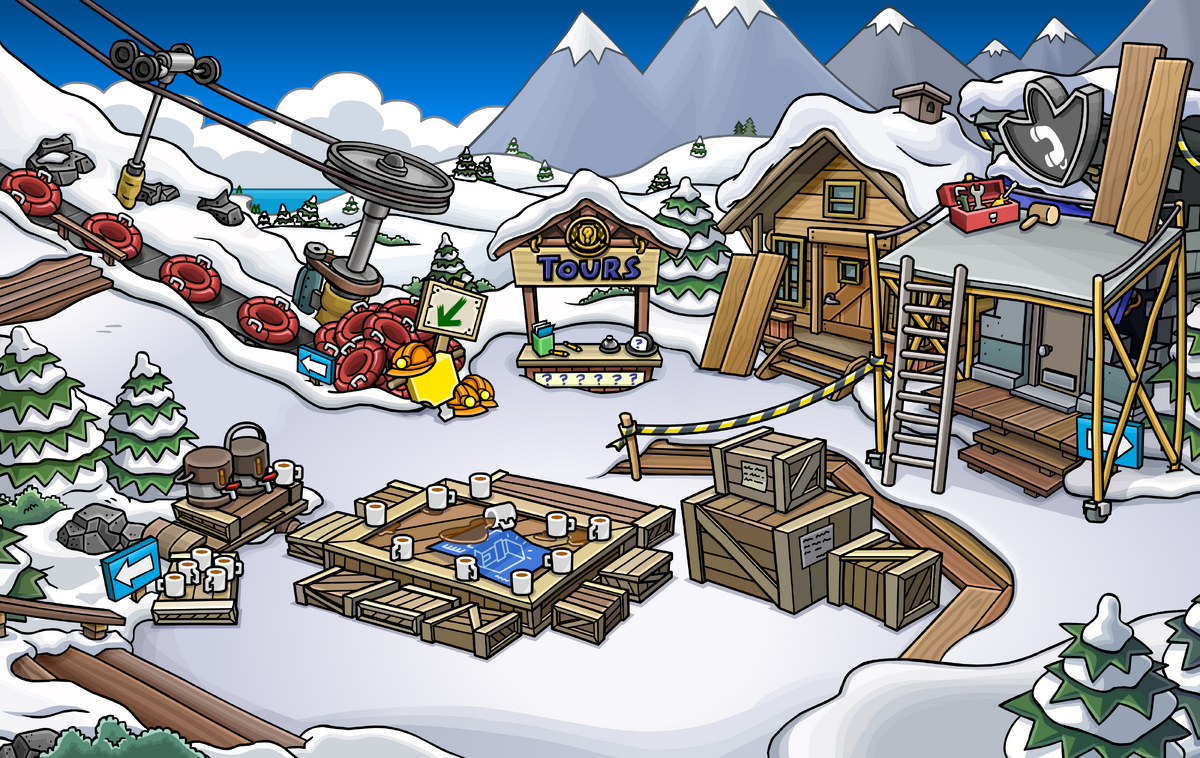 CP Rewritten: EPF & PSA Rebuild Finished – Club Penguin Mountains