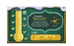 Painted Dog and Lion Habitats in Africa