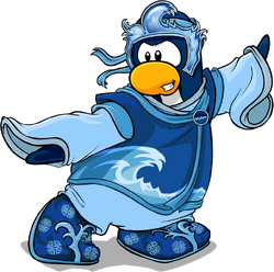 Club Penguin Water Ninja Sticker