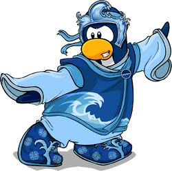 Disney Club Penguin Water Second Wave 46/150 Walk Your Puffle