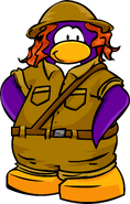 As seen in issue 166 of the Club Penguin Times, along with the Sienna Explorer Outfit