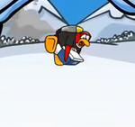 Young Jet Pack Guy,when he had his first jetpack!