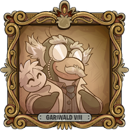 Another portrait of Gariwald.