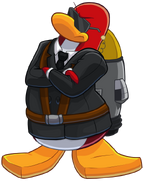 Pingüino Jet-Pack