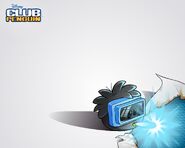 Flare in a wallpaper