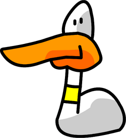 Image Penguin Png Club Wiki Fandom Powered - Club Penguin Orange Penguin,  png, transparent png