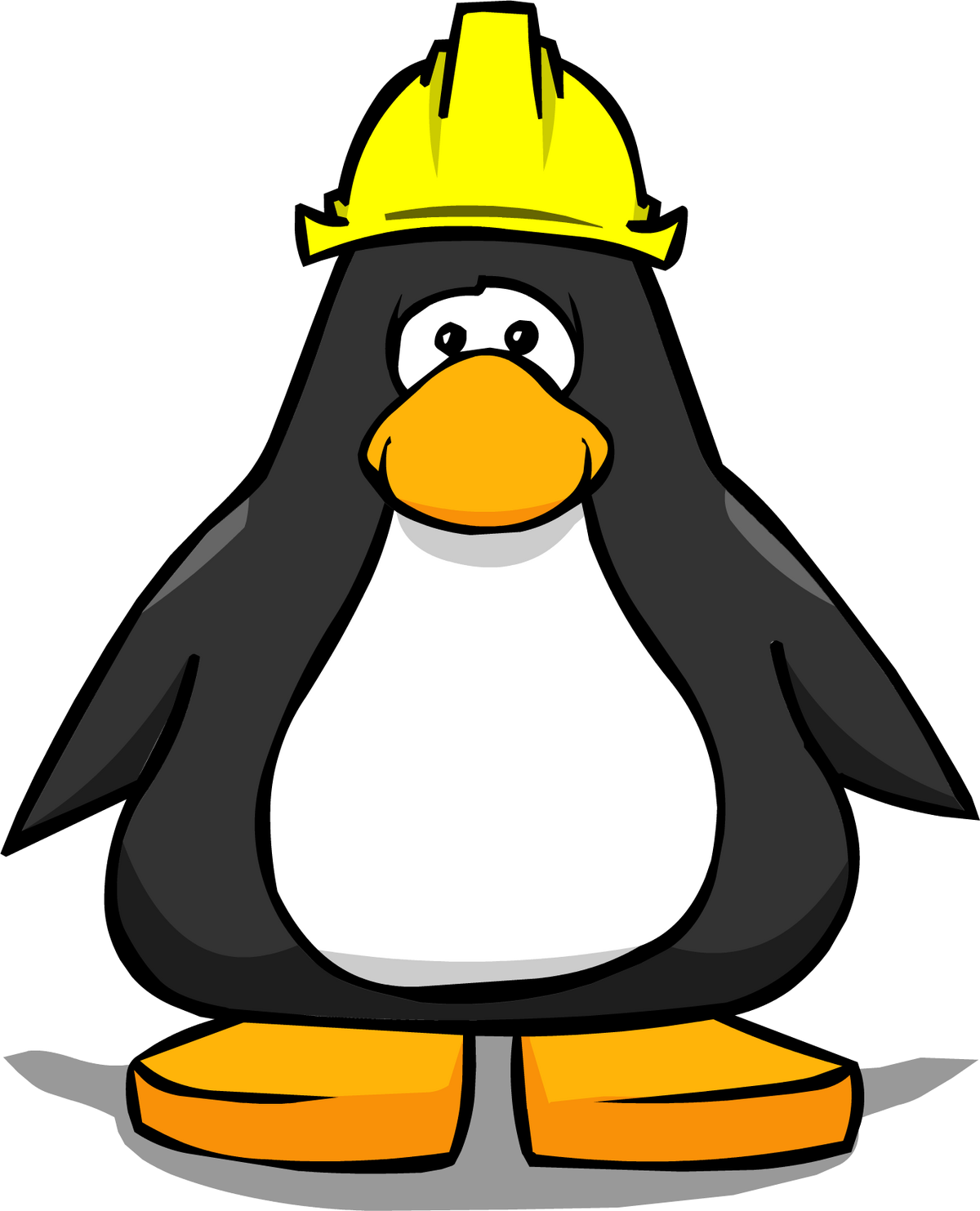 penguin with hat
