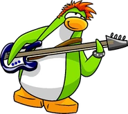 As seen in issue 145 of the Club Penguin Times, along with The Firestriker and Spikester Cuffs