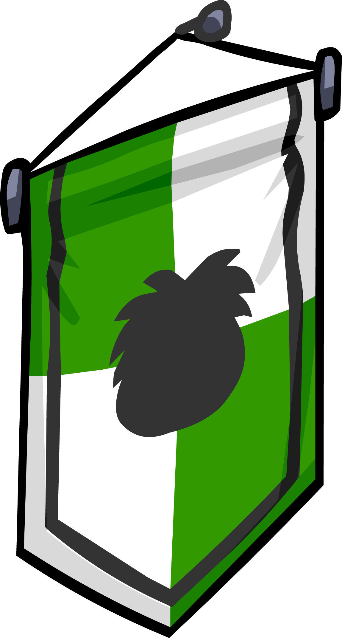 Green Banner | Club Penguin Wiki | Fandom