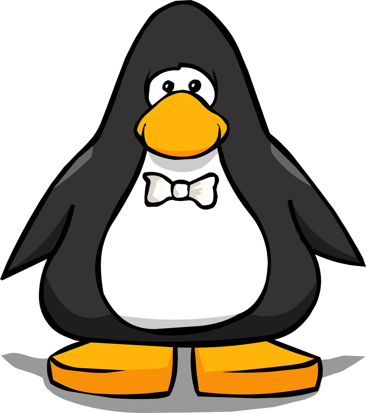 Cute Penguin Suit Bowtie&top Hat PNG Cliparttransparent 