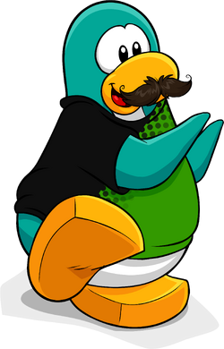 Mustache Club Penguin: Como ser um Ninja do Fogo no Club Penguin