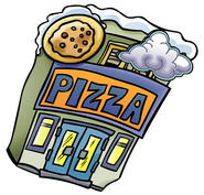 The Pizza Parlor exterior during the Mountain Expedition.