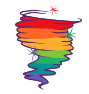 Rainbow Tornado.png (12 KB) A Rainbow Puffle shaking off the paint from its bath