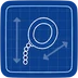 Blueprint monocle icon