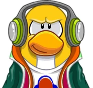 The "Ask Franky" portrait when hovered over