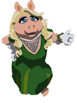 miss piggy green dress Green and Yellow Floral Maxi Dress with Criss Cross Back main image 1