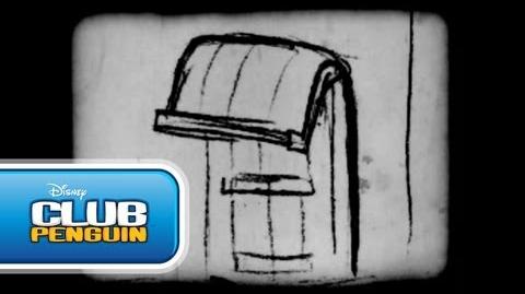 NEW! Night of the Living Sled 4 Storyboards (2010) Club Penguin