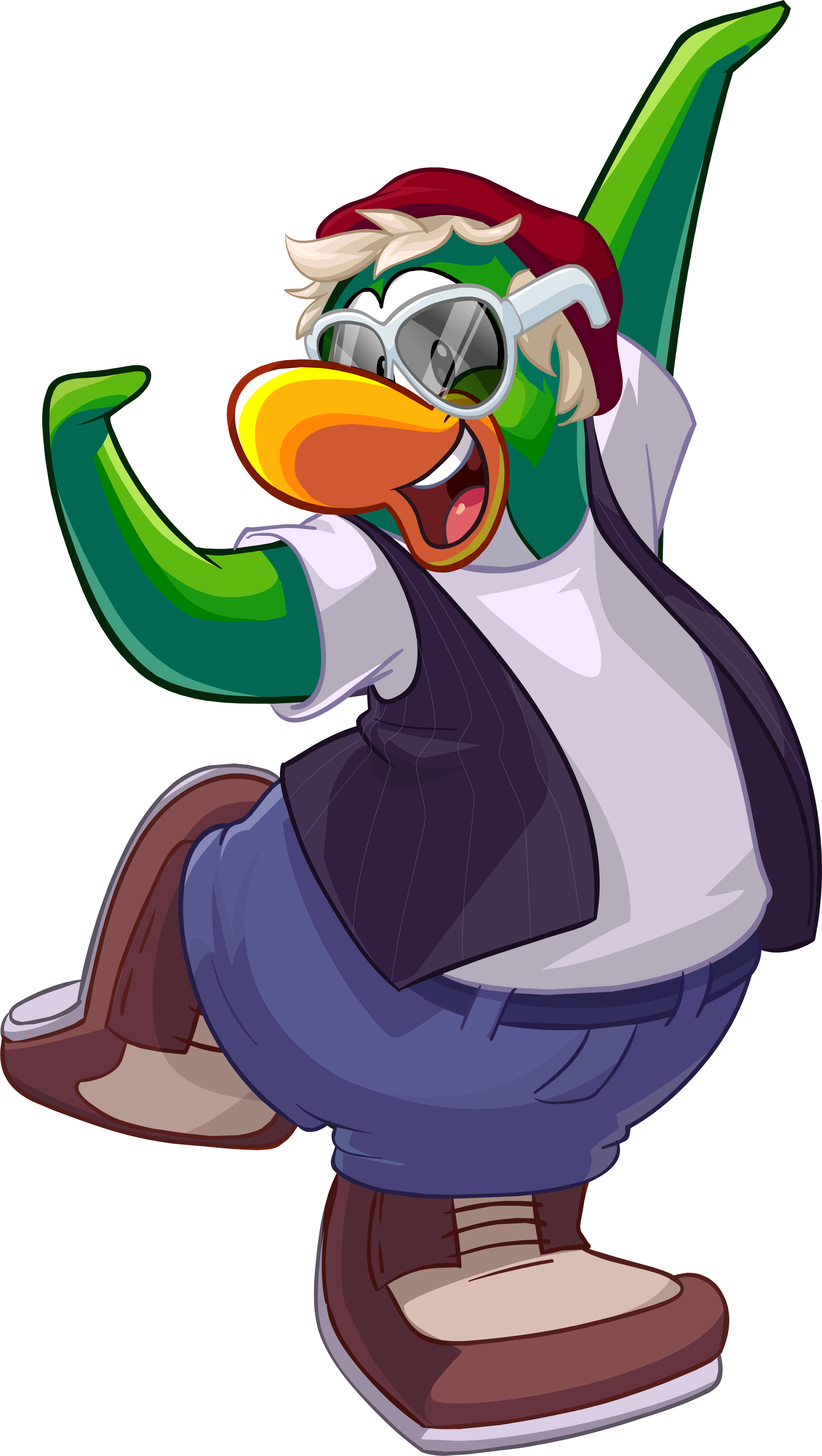 Club Penguin ~ Petey K GIF by DiddyRedVelvet on DeviantArt