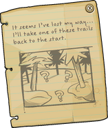 Wilderness Expedition lost note