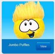 Jumbo Yellow Puffle plush
