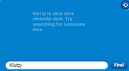 Klutzy search