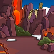 Lava Rock Background