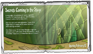 An advertisement for Secrets of the Bamboo Forest from Club Penguin Times issue #224